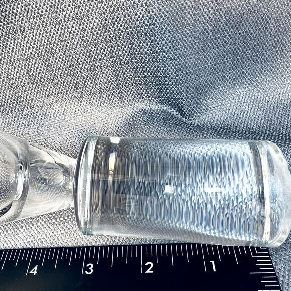 90s Sasaki Japan Colonnade Crystal Goblet VTG Blown Glass Poland Replacement - Picture 5 of 10